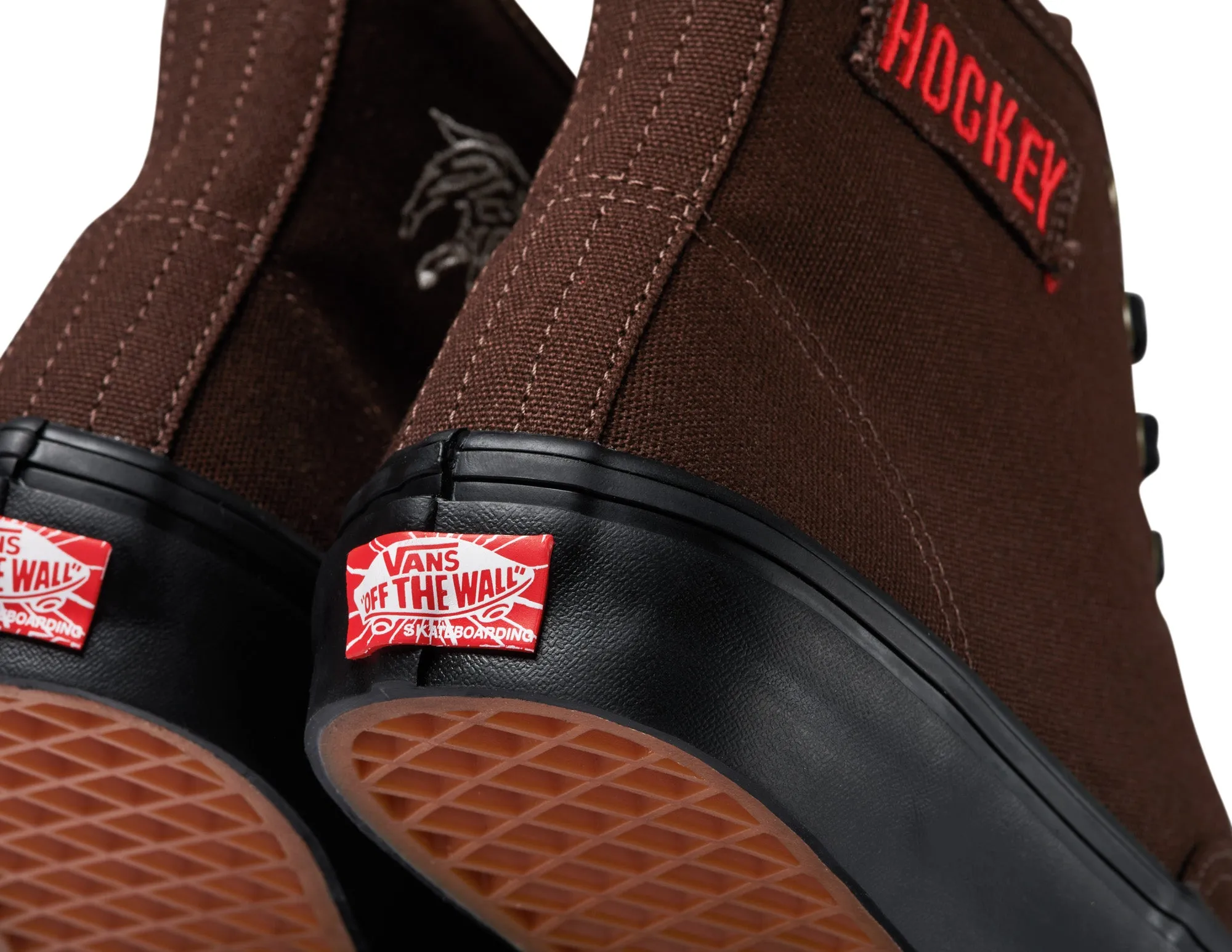 Vans x Hockey  Authentic Hi // Brown/Black