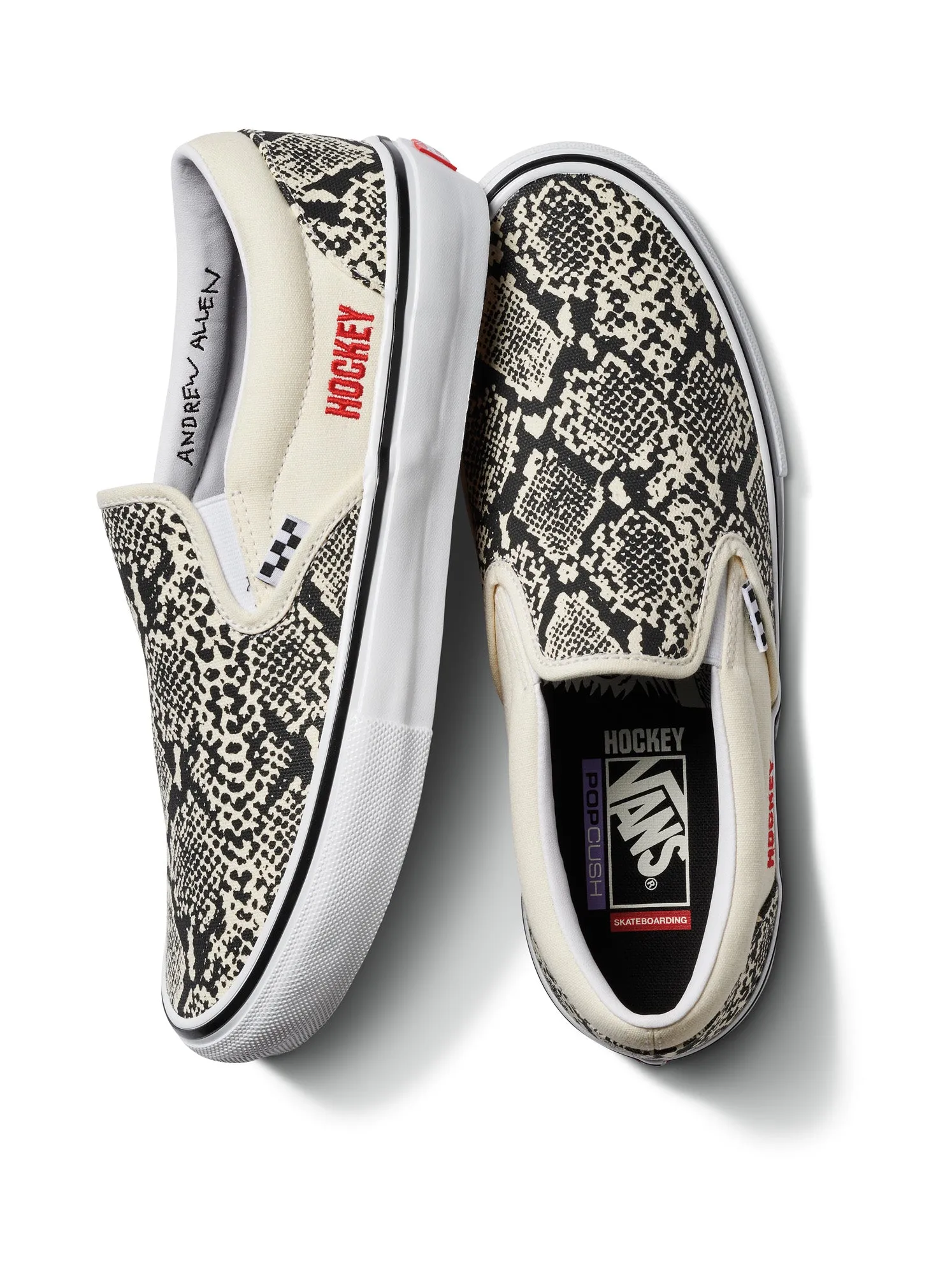 Vans x Hockey  Slip-On // Snake Skin