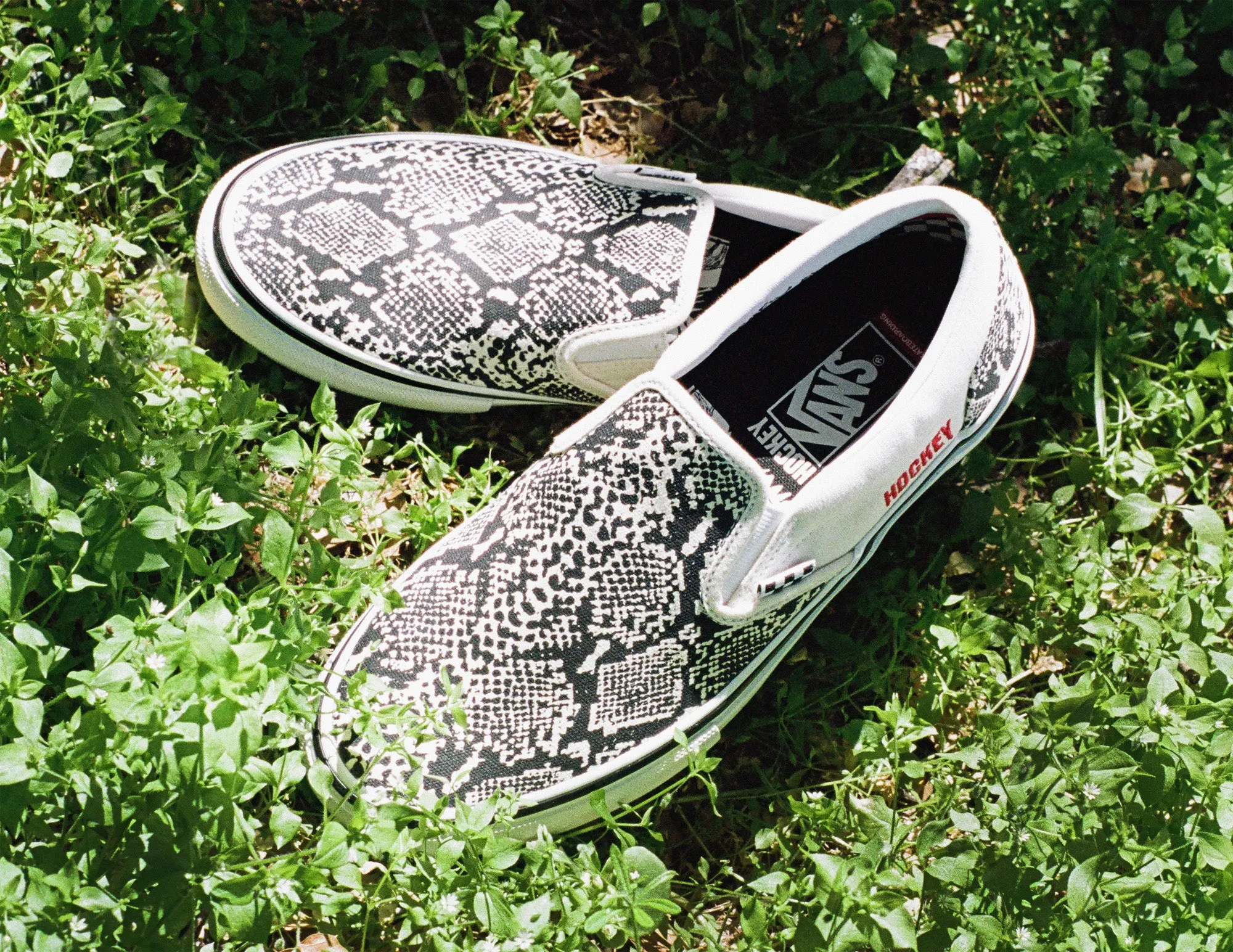 Vans x Hockey  Slip-On // Snake Skin