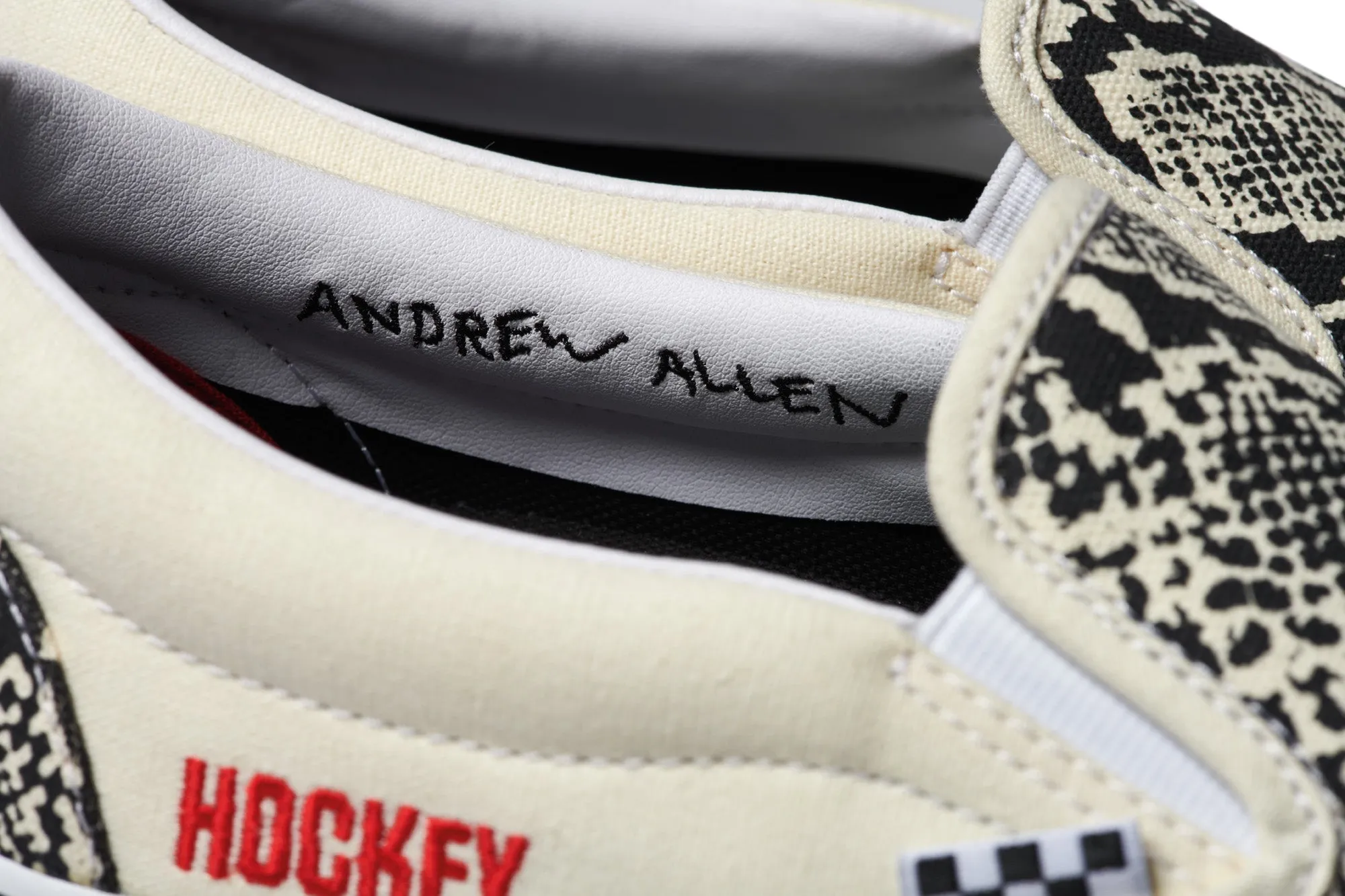 Vans x Hockey  Slip-On // Snake Skin