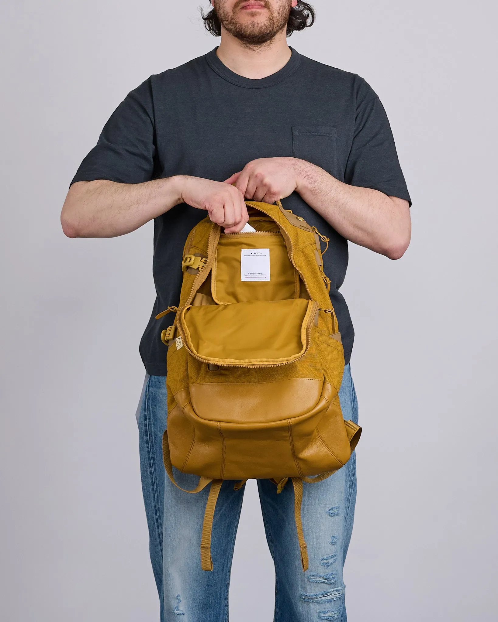 visvim Cordura 20L Backpack Mustard