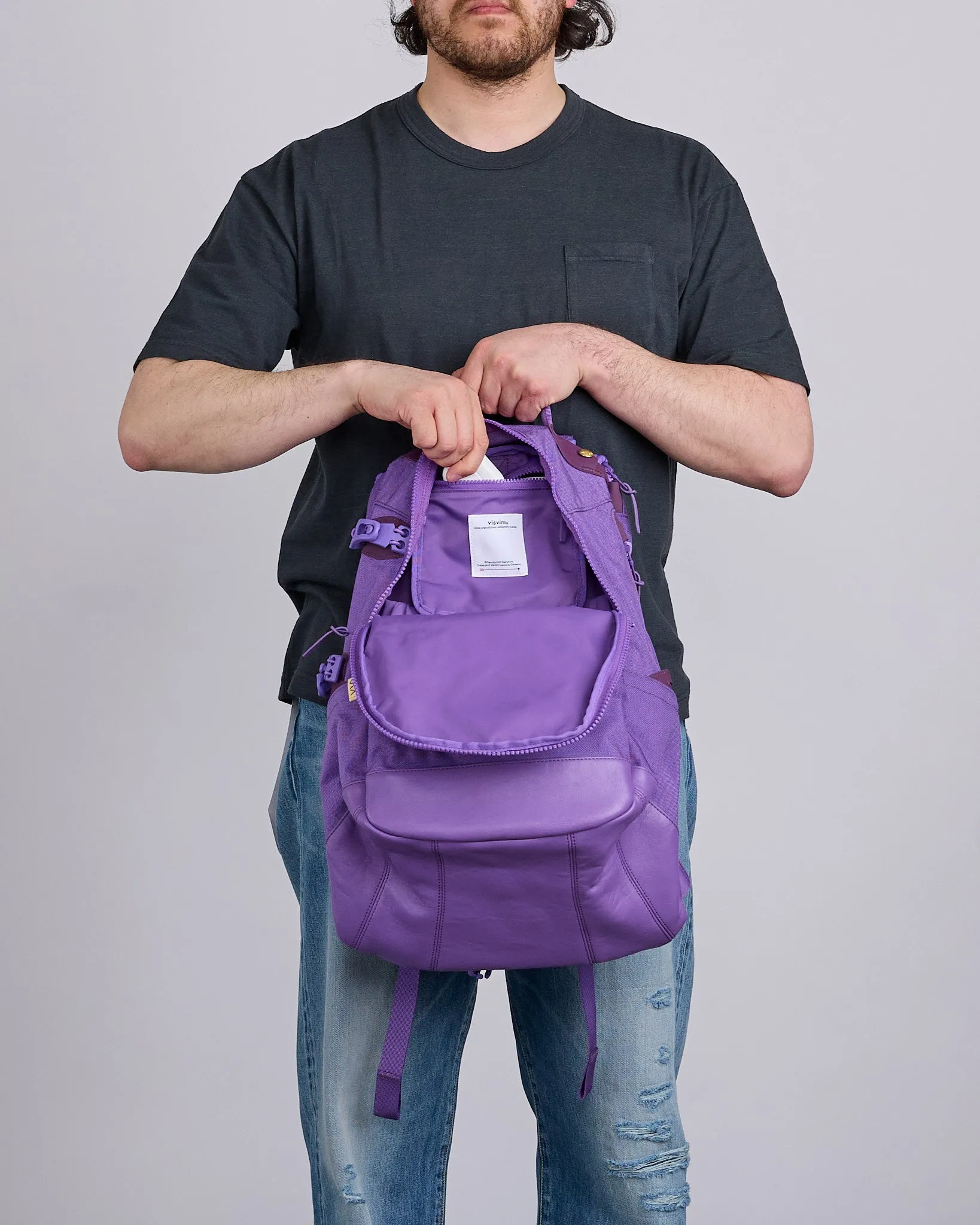 visvim Cordura 20L Backpack Purple