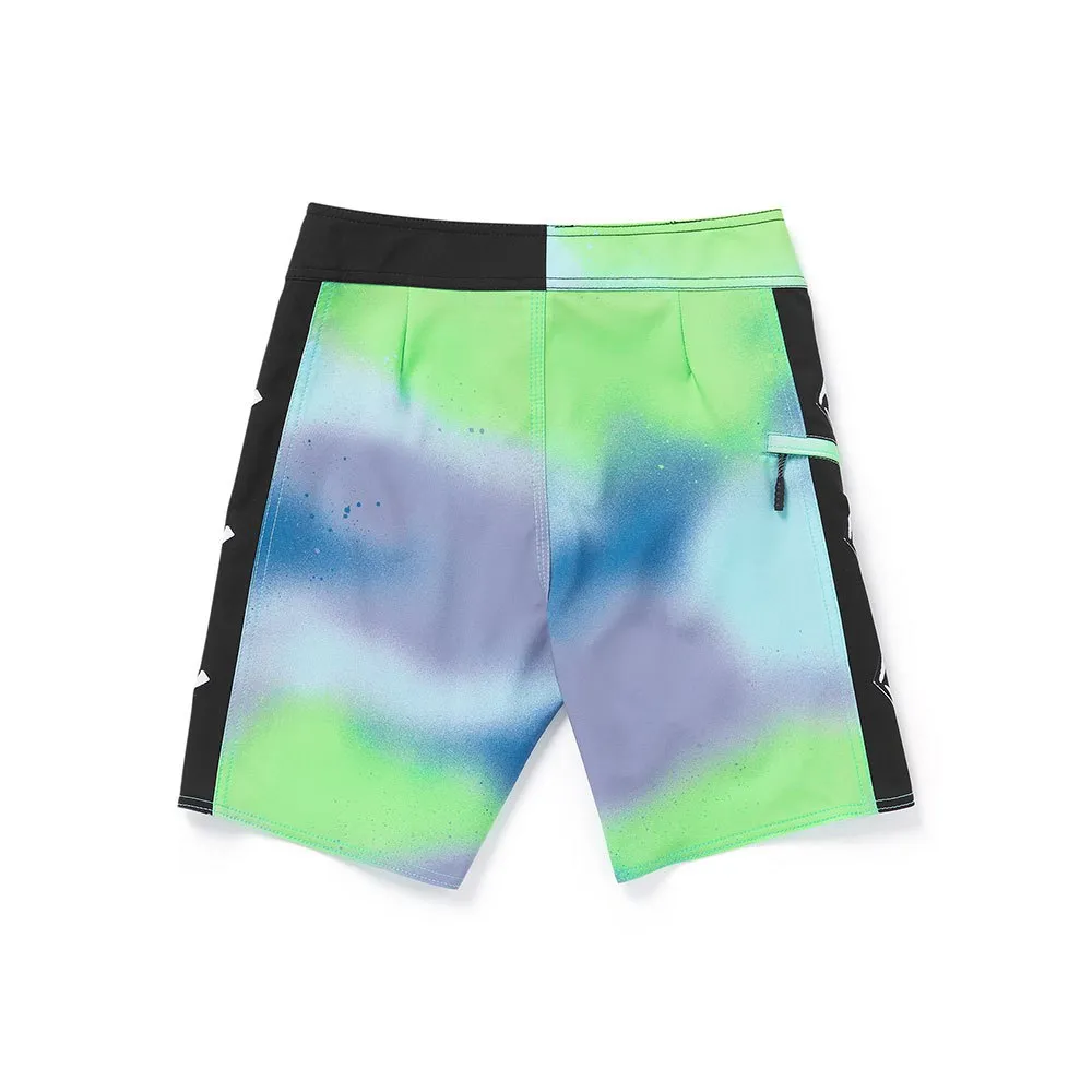 VOLCOM BAADOR LIDO ICONIC MOD 19 ELECTRIC GREEN