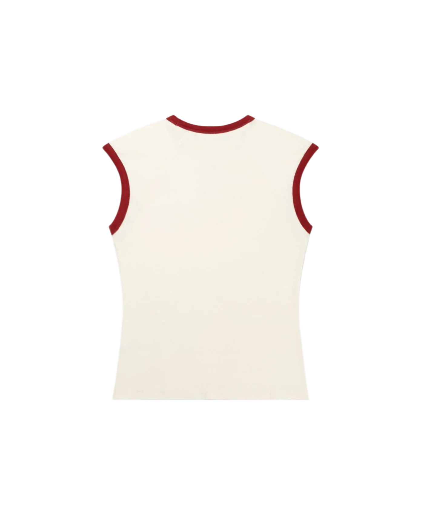 W Contrast Fitted Tee