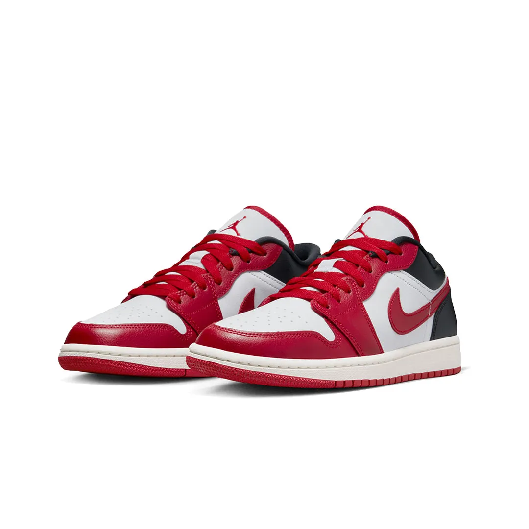 WOMEN'S AIR JORDAN 1 LOW REVERSE BLACK TOE