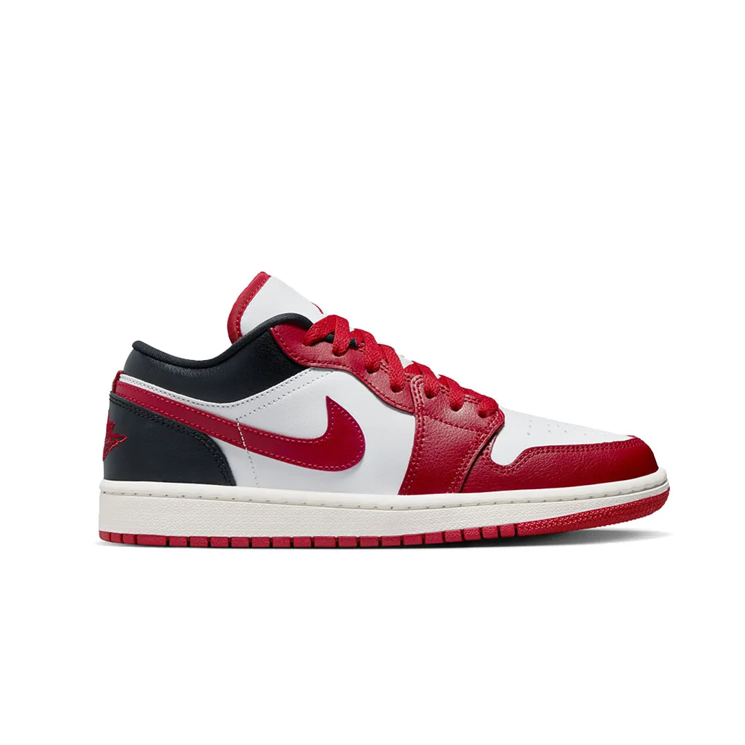 WOMEN'S AIR JORDAN 1 LOW REVERSE BLACK TOE